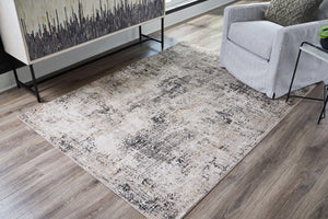 Elaning - Black / Gray / Cream - Medium Rug