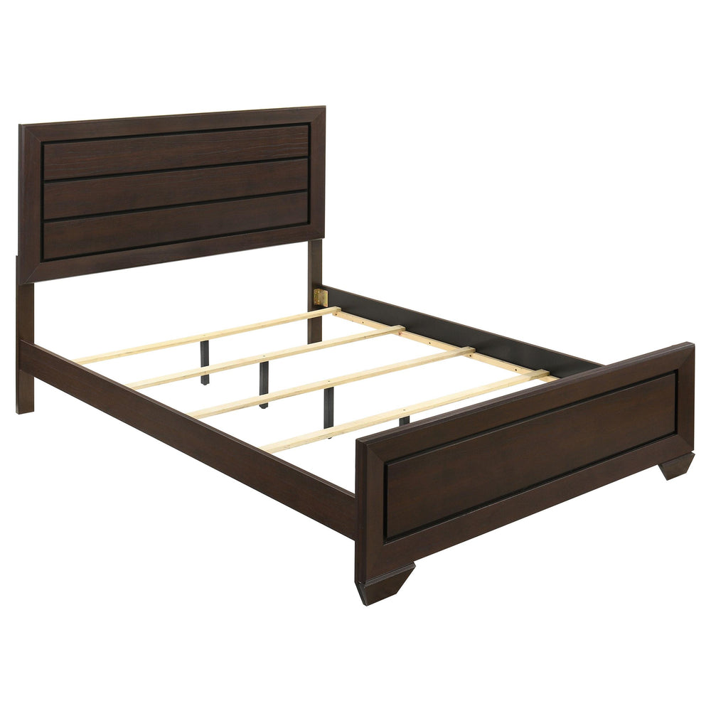 Kauffman 4-piece California King Bedroom Set Dark Cocoa