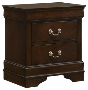 Louis Philippe 5-piece Eastern King Bedroom Set Cappuccino