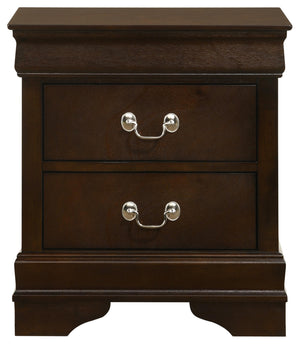 Louis Philippe 4-piece Eastern King Bedroom Set Cappuccino