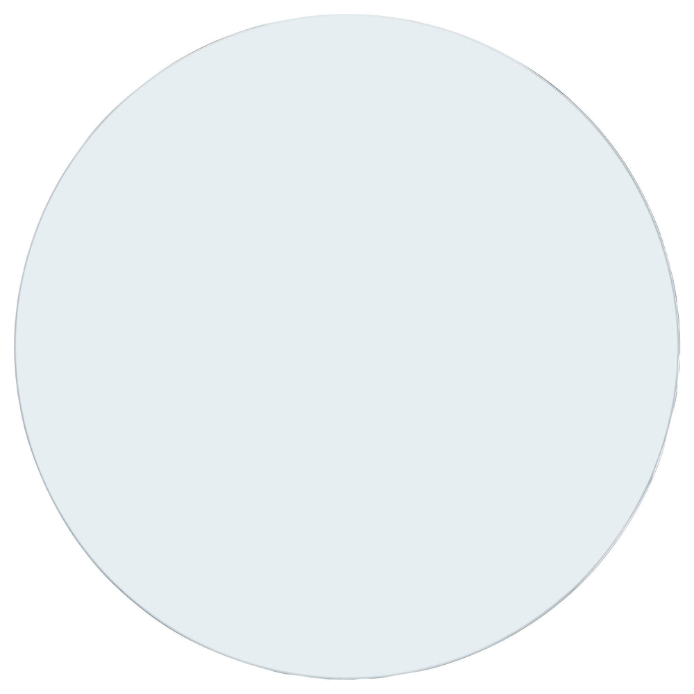 60-inch 12mm Round Clear Tempered Glass Top
