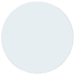 60-inch 12mm Round Clear Tempered Glass Top