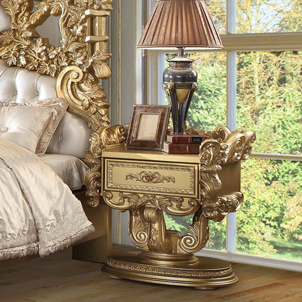 Bernadette - Nightstand - Gold