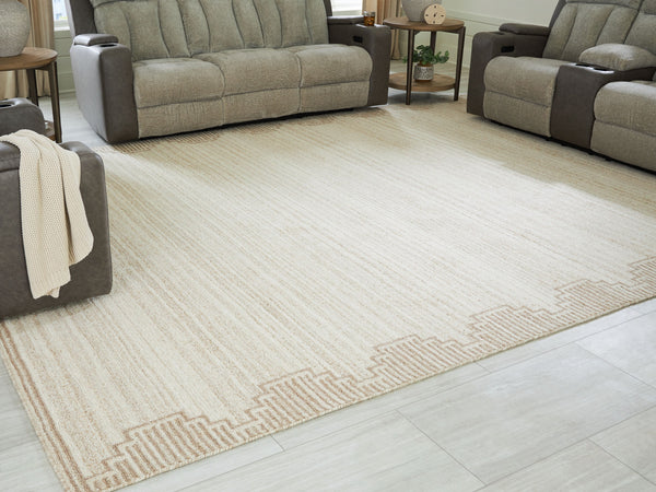 Emorymore - Brown / Beige - Extra Large Rug