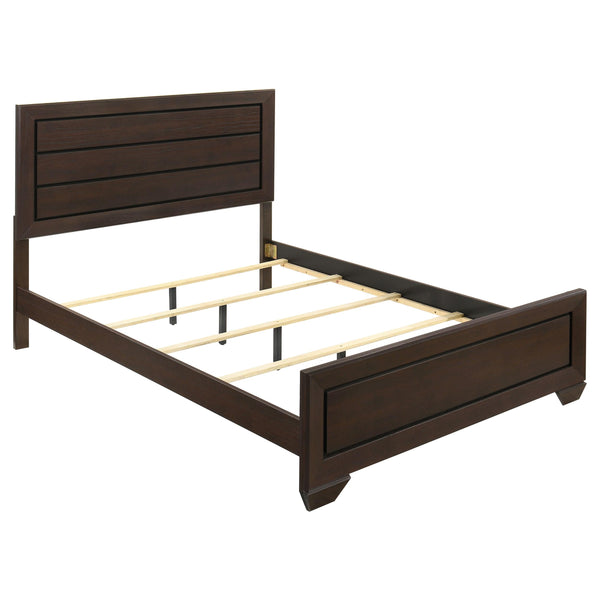 Kauffman 5-piece Eastern King Bedroom Set Dark Cocoa