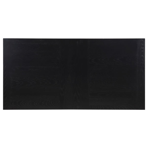 Catherine 7-piece Rectangular Dining Table Set Black
