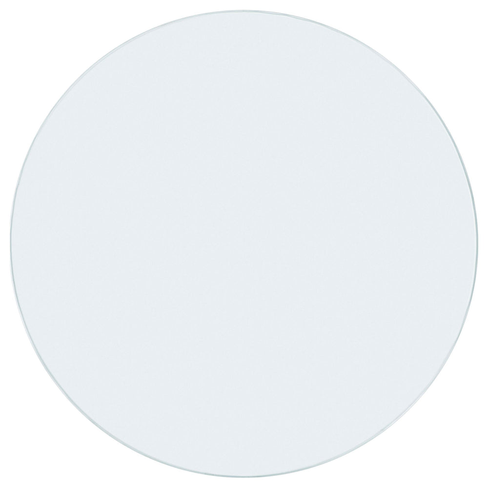 54-inch 10mm Round Clear Tempered Glass Top