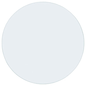 54-inch 10mm Round Clear Tempered Glass Top