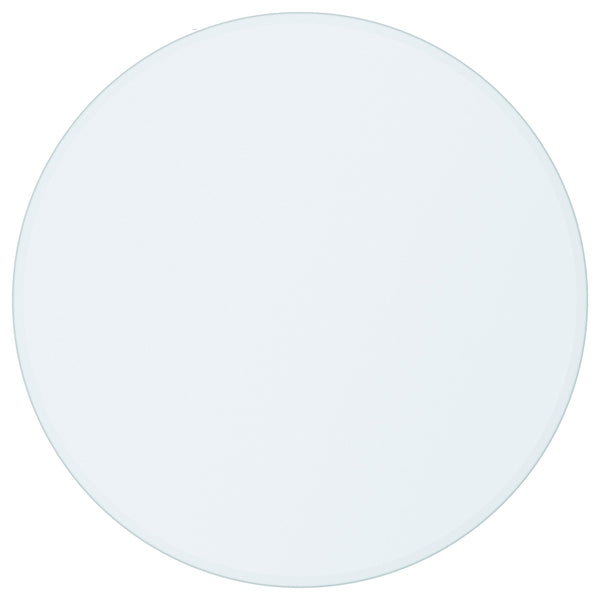 48-inch 6mm Round Clear Tempered Glass Top