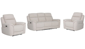 Sebastian is the ultimate blend of elegance and style. The power recline, adjustable headrest, and lumbar support make its design perfect for personalized relaxation. Enjoy hidden cupholders, a 3-way wireless charger, USB ports, and convenient lift-top st