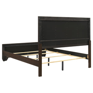 Kauffman 4-piece Eastern King Bedroom Set Dark Cocoa