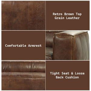 Brancaster - Sofa - Retro Brown