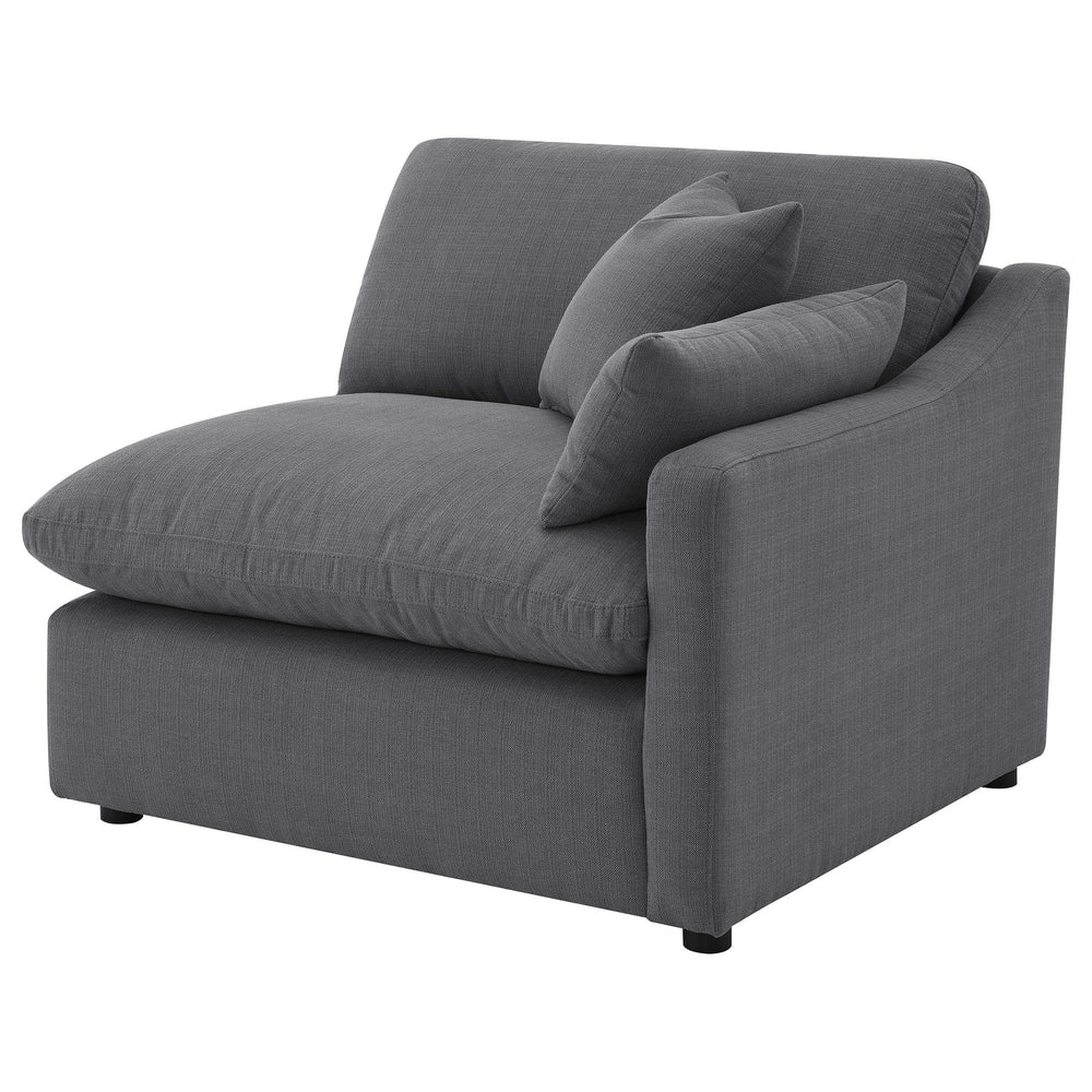 Hobson Upholstered RAF Chair Charcoal