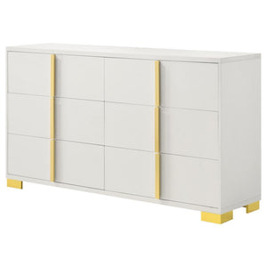 Marceline - 6-Drawer Dresser - White