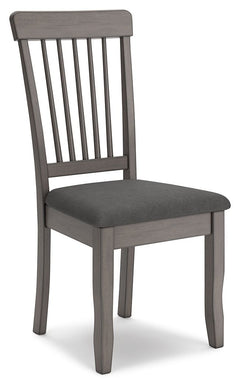 Serve up casual elegance with this dining chair. Its approachable character ushers a relaxed feel into kitchen nooks and small dining rooms. Design details like a spindle back elevate the look, with contrasting gray hues lending a monochromatic, modern ed