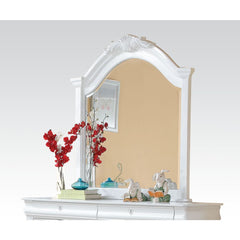 Mirror with Beveled Edge, 2.5mm<br/><br/><b>Product Features</b><ul><li>Mirror with Beveled Edge</li><li>Estrella Collection: Panel Bed 20730, Poster Bed 21730Q</li><li>Youth: White 30240T</li><li>Daybed 30150</li><li>Case: 1Pc/1Ctn</li><li>Finish: White<
