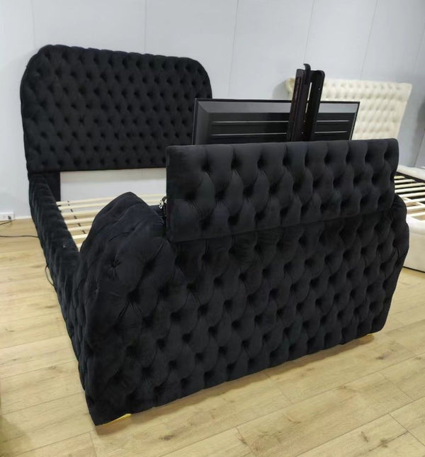 Natalia - Queen Bed - Black