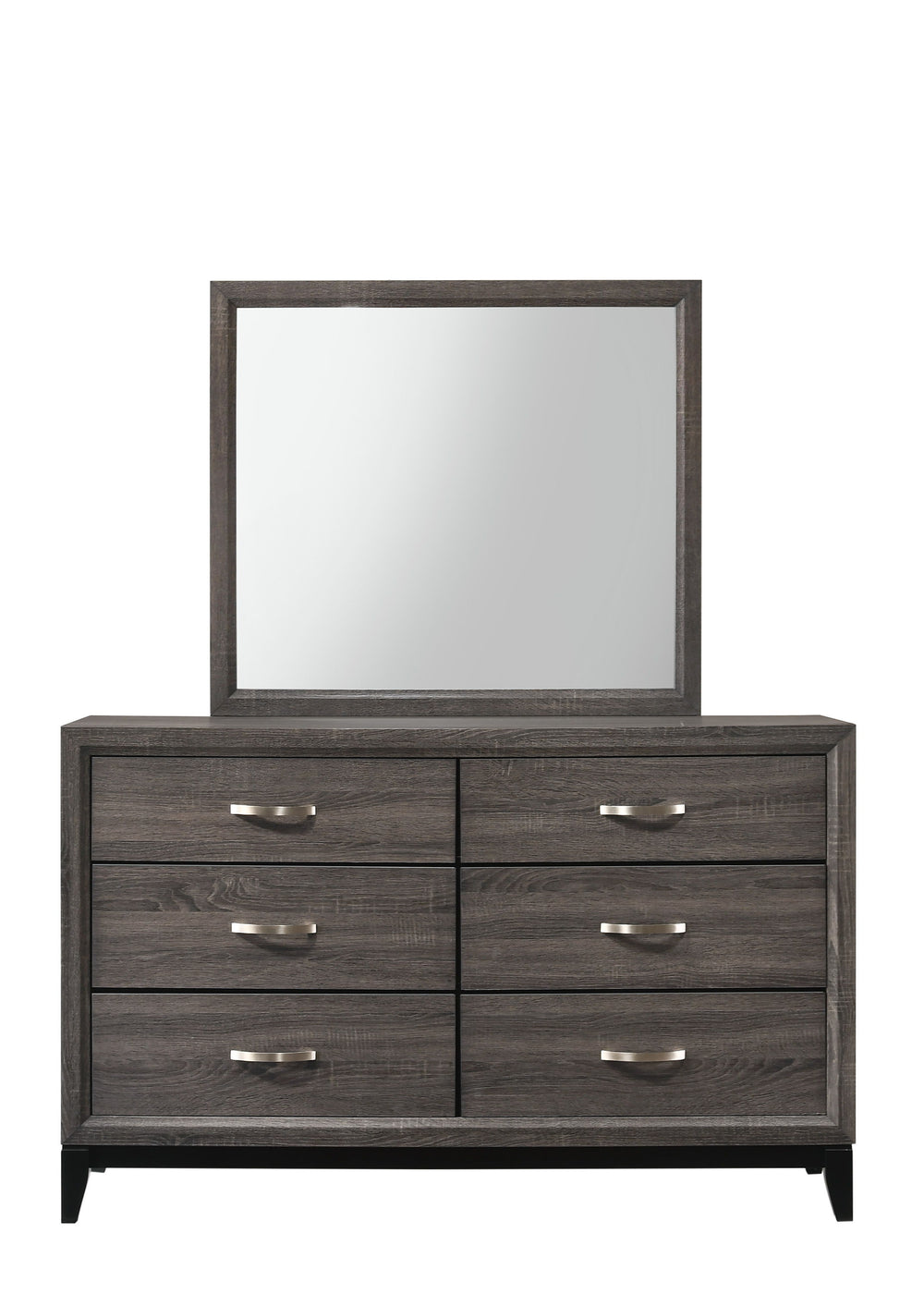 Akerson - Dresser & Mirror- Gray