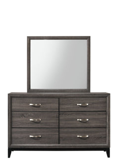 Akerson - Dresser & Mirror- Gray
