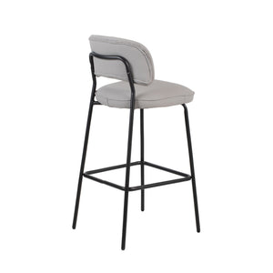 Blythe - Vegan Leather Bar Chair (Set of 2) - Ivory