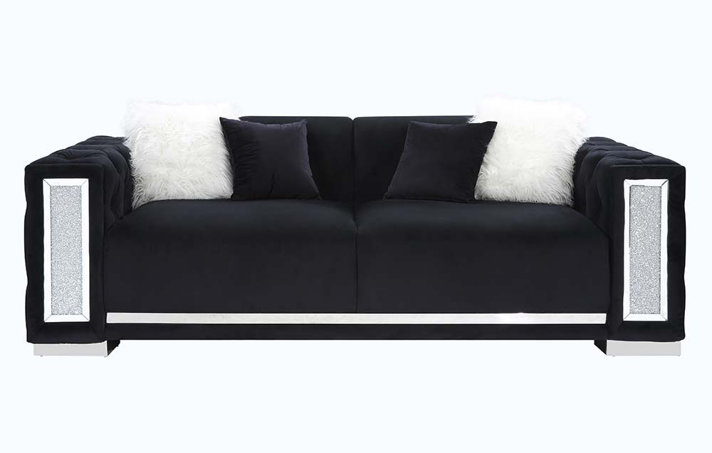 Trislar - Sofa - Black - 94-"