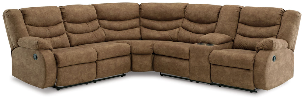 Affordable luxury made easy. An essential for living room lounging, this set is a star in social spaces. Its warm brown faux leather is well-suited for mixing and matching with your existing pieces. Pull tab reclining keeps you and your companions covered