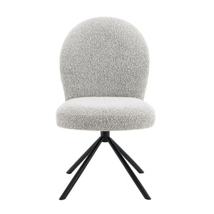  blends modern design with functionality. The padded seat and back cushion side chairs
