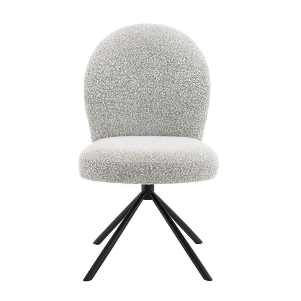  blends modern design with functionality. The padded seat and back cushion side chairs