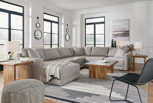Katany - Shadow - Left Arm Facing Corner Chaise 6 Pc Sectional