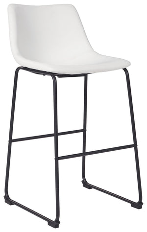 Centiar - White - Tall UPH Barstool (Set of 2)
