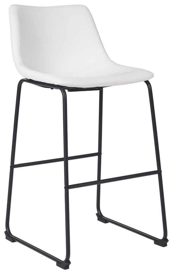 Centiar - White - Tall UPH Barstool (Set of 2)