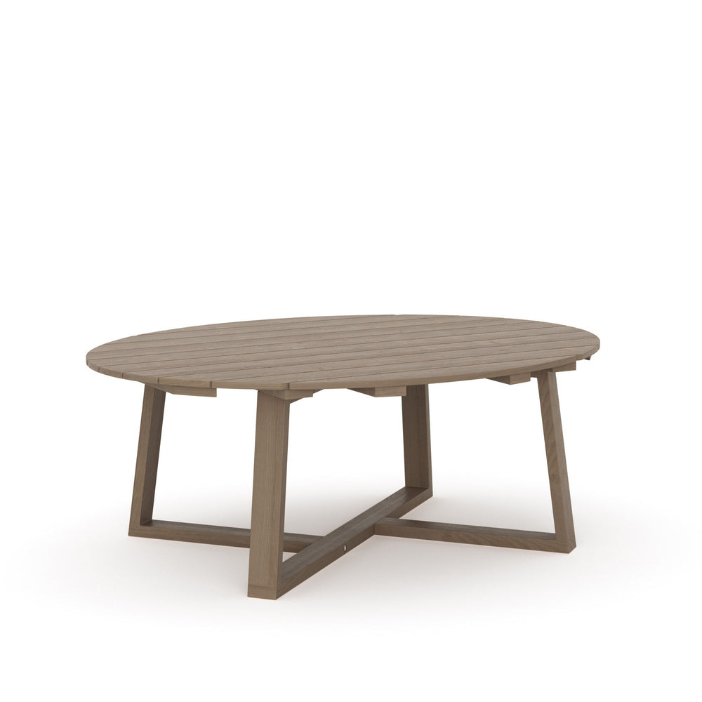 Presenting the Carezza Coffee Table: a beacon of durability and elegance for your outdoor space. Crafted with precision from FSC Certified Acacia Solid Wood finished in light teak, this coffee table is not just a piece of furniture, but a testament to end