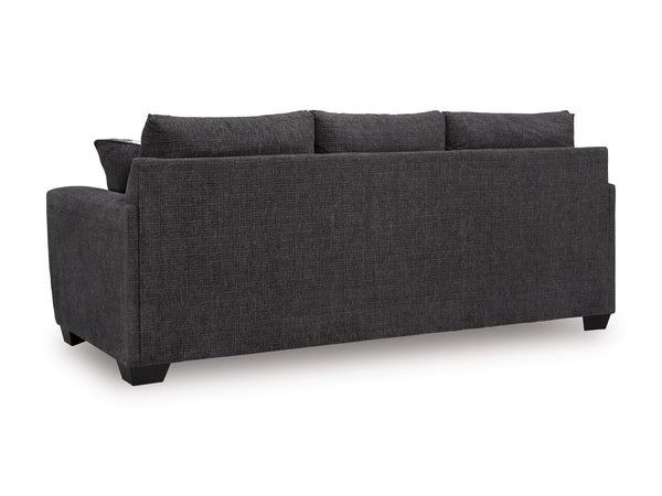 Loreo Sofa & Loveseat Ebony