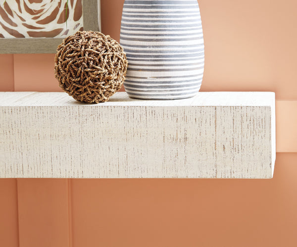 Cadmon - Antique White - Wall Shelf
