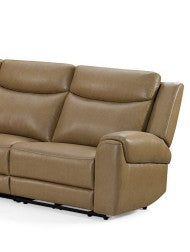 Momentum - Cashew Power RAF Zero G Recliner with Heat and Massage
