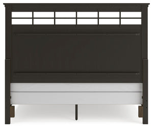 Shawbeck - Medium Brown - California King Panel Bed