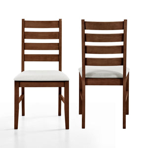 Pascal - Ladderback Dining Chair (Set of 2) - Walnut
