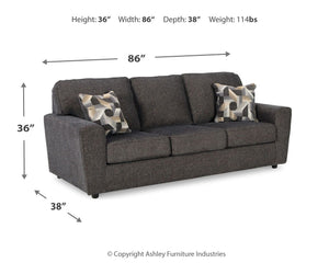 Cascilla - Slate - Sofa