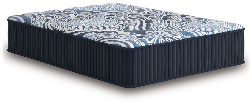 Reap the benefits of restorative sleep with the firm feel of this queen mattress. Layers of cushioned comfortâ€”including memory foam, plush quilt foam and latexâ€”conform to your body to relieve pressure points. Snoozing side by side with a partner or pe