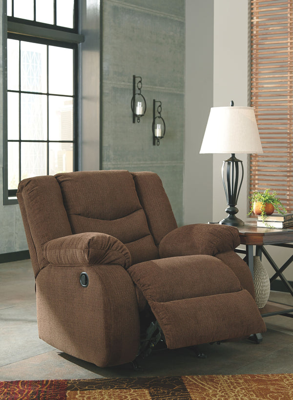 Tulen - Chocolate - Rocker Recliner