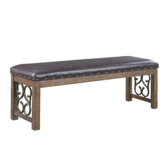 The dining table is where the greatest memories are formed. Gather friends and family around the Raphaela dining table in weathered cherry. Its ample tabletop will seat your guests comfortably, which makes it great for hosting dinner parties. The double p