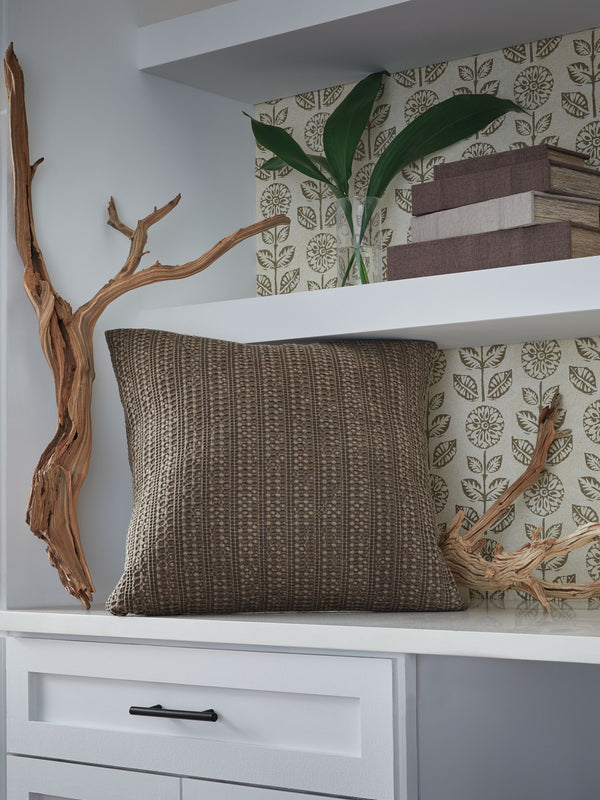  this versatile accent pillow delivers rich texture in a soothing tone. Pair it with bold hues to produce a stunning balance of color
