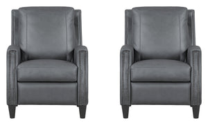 The Hunter features padded backs and sides with a heavyweight double upholstered back flap, offering a clean tailored look. Crafted with predominately high-quality North American hides, this chair ensures a luxurious feel wherever you sit and touch. In ad