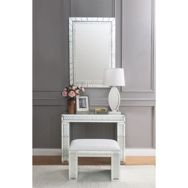 Nysa - Vanity Stool - Ivory PU
