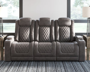 HyllMont - Gray - 2 Pc. - Power Sofa