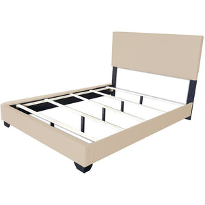The Ireland bedroom collection reflects contemporary design with sleek straight lines in this padded bed. It is crafted in selected PU materials in different options to choose. Complemented by storage cases carefully made with hand selected veneers with b
