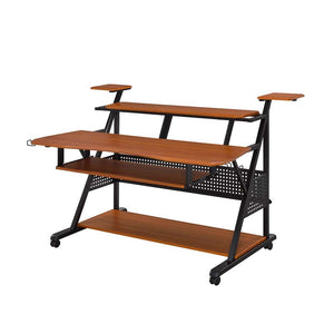 Willow - Music Desk - Cherry & Black Finish
