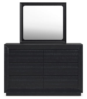 Londer - Black - Dresser And Mirror