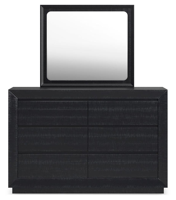 Londer - Black - Dresser And Mirror