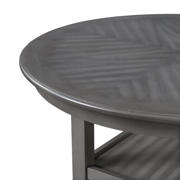 Cori - 5 Piece Counter Dining Set - Gray